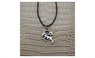 Fashion Vintage Silver Plated Zodiac Signs Pendant Short Necklace
