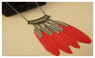 Vintage Retro Chain Necklace Fashion Pendant Women Jewelry