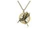 2 catching fire bird necklace for men and women