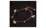 Romantic Summer Style Gold Plated Wedding Crystal Bracelet
