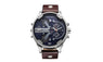 Luxury Leather Band Men's Quartz Watch