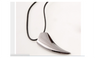 Black Gun Plated Wolf Tooth Animal Pendant Necklaces