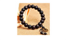 Tibetan Decor Prayer 10MM Beads Wood Buddha Charm Bracelet