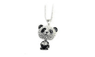 Cute Female Sweater Chain Panda Necklace Jewelry for Women
