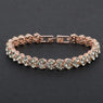 New Roman Style Wristband Crystal Luxury Bracelets Women's Jewel Gifts