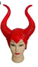Trendy Genuine Latex Maleficent Horns Adult Halloween Costume For Women