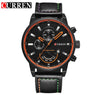 new Round Dial Analog wrist Watch for man