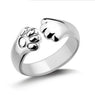 Crystal Cat Claw Rings for Women