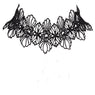 Fashion Accessories Hand-Made Hollow Flower Lace Necklace