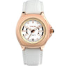 New Luxury Women White Leather Strap Business Watch