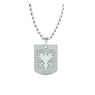 Stainless Steel Phoenix Cutting Pierced Necklace For Men