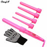 Curling Wand Set Hair Curling Tong 5pcs Hair Curling Iron