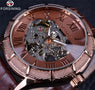 Transparent Roman Number Luxury Wrist watches for men