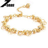 Luxury Gold Color Bead Bracelets For Girl