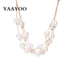 Multilayer Simulated-pearl Jewelry Set for Women