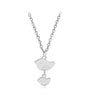 Female Simple Mom and Kid Birds Pendant Neckalce