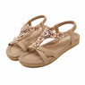 new women Bohemia flower printed Summer sandals size 678