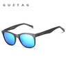 Unisex Aluminum Square Men/Women HD Polarized Mirror Sun Glasses