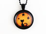Cut Cat Pendant Necklace For Women