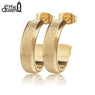 new stainless steel Open Stud Earring for Women's