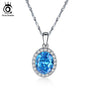 Silver Color Pendant Necklace