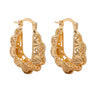 U Shape Circle Round Loop Earring for Women