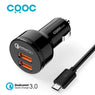 New USB 3.0 Car Phone Charger for smartphone