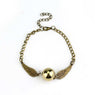 Golden Snitch Pocket Alloy Bracelets For Women
