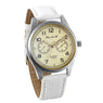 Women Leather Strap Wristwatch