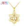 Fashion Gold Color Muslim Islam Pendant Necklace