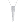 Trendy Link Chain Metal Plant Pendant Necklace for Women