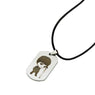 Justin Bibo Leather Rope Pendant Necklaces for Women