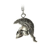 Vintage Silver Samurai Hat Unisex Pendant Necklace (ED4480)