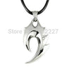 Geometric Titanium Steel Metal Pendant Necklace for Men