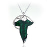 Lord Of The Elven Leaf Alloy Pendant Necklace for Men