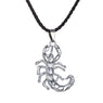 Stainless Steel Gothic Scorpion Pendant Necklace for Men
