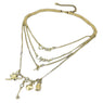 Vintage Owl Love Heart Shaped Pendant Necklace for Women
