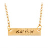 Long Strips Alloy Pendant Necklace for Women