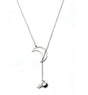 Ball Star Moon Pendant Necklace for Women