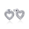 Stylish Real Silver Stud Women Earrings