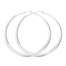 New Stylish 80mm Diameter Large Hoop Earrings