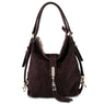 Women Real Split Leather Shoulder Bag