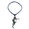 Punk Stereo lizard Necklace Men