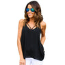 New Summer Chiffon Blouse Women Sleeveless Tops