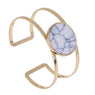 Bracelet Manchette Double Layer Open Cuff Bracelets for Women