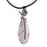 Fashion Feather Pendant Necklace Jewelry for Men