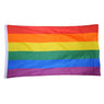Colorful Rainbow Peace Flags Banner