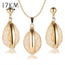 Hollow Out Water Drop Bridal Jewelry Sets For Women