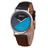 Retro Design PU Leather Band Analog Alloy Quartz Wrist Watche