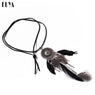 Feather Tassels Bohemia Wooden Beads Necklaces For Women